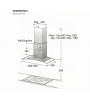 SAMSUNG NK24M5070CS Bacalı Davlumbaz