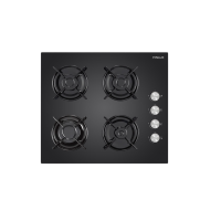 FINLUX FGH60GBL 4 Gözlü Siyah Cam Ocak