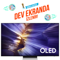 Samsung QE77S90FAEXXH 77 inç 2025 Model 195  Ekran Uydu Alıcılı Smart 4K UHD OLED  Yapay Zeka TV 