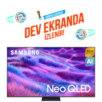 Samsung QE75QN80FAUXXH 75 inç 2025 Model 189  Ekran Uydu Alıcılı Smart 4K UHD Neo QLED Mini LED Yapay Zeka TV