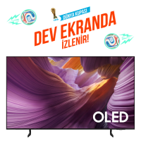 Samsung QE55S85FAUXTK 55 inç 2025 Model 139  Ekran Uydu Alıcılı Smart 4K UHD OLED  Yapay Zeka TV 