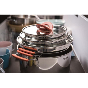 TEFAL 2100115981 6 Parça Paslanmaz Çelik Tencere Seti