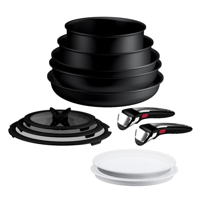 TEFAL Ingenio Excellence+ Fusion Core 9X 12 Parça Tencere ve Tava Seti